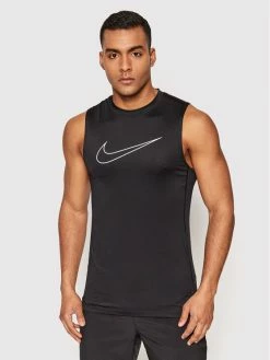 Nike Άνδρες Μπλουζάκια Τεχνικά Φανελάκι τεχνικό Pro Dri-Fit DD1988 Μαύρο Tight Fit