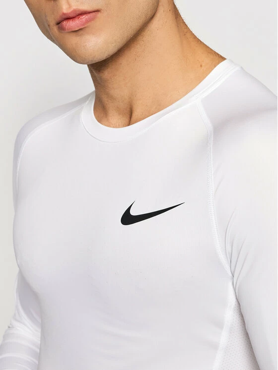 Nike Άνδρες Μπλουζάκια Τεχνικά Φανελάκι τεχνικό Pro BV5588 Λευκό Slim Fit 4 Nike Άνδρες Μπλουζάκια Τεχνικά Φανελάκι τεχνικό Pro BV5588 Λευκό Slim Fit - Image 4