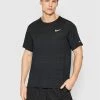 Nike Άνδρες Μπλουζάκια Τεχνικά Φανελάκι τεχνικό Dri-FIT Miler CU5992 Μαύρο Regular Fit