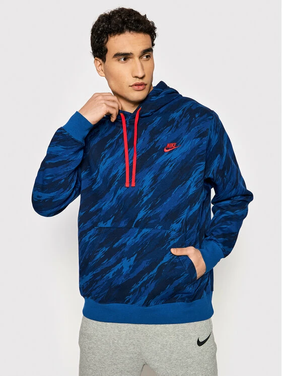 Nike Άνδρες Μπλούζες Χωρίς Φερμουάρ Μπλούζα Essentials DD5126 Μπλε Regular Fit 1 Nike Άνδρες Μπλούζες Χωρίς Φερμουάρ Μπλούζα Essentials DD5126 Μπλε Regular Fit