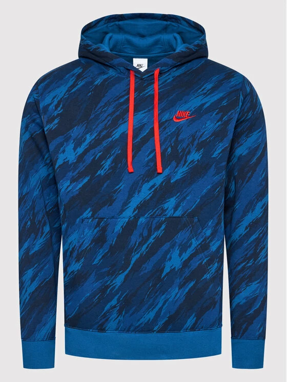 Nike Άνδρες Μπλούζες Χωρίς Φερμουάρ Μπλούζα Essentials DD5126 Μπλε Regular Fit 5 Nike Άνδρες Μπλούζες Χωρίς Φερμουάρ Μπλούζα Essentials DD5126 Μπλε Regular Fit - Image 5