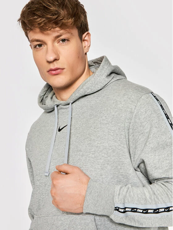 Nike Άνδρες Μπλούζες Χωρίς Φερμουάρ Μπλούζα Sportswear DM4676 Γκρι Loose Fit 4 Nike Άνδρες Μπλούζες Χωρίς Φερμουάρ Μπλούζα Sportswear DM4676 Γκρι Loose Fit - Image 4