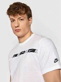 Nike Άνδρες T-shirts T-Shirt Sportswear DM4675 Λευκό Regular Fit -Nike Εκπτώσεις unnamed file 220