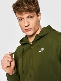 Nike Άνδρες Μπλούζες Με Κουκούλα Μπλούζα Sportswear Club BV2648 Πράσινο Standard Fit -Nike Εκπτώσεις unnamed file 225