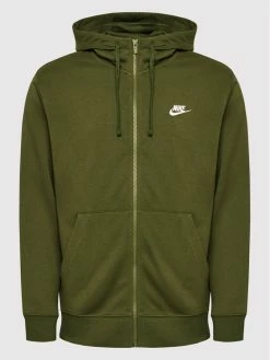 Nike Άνδρες Μπλούζες Με Κουκούλα Μπλούζα Sportswear Club BV2648 Πράσινο Standard Fit -Nike Εκπτώσεις unnamed file 226