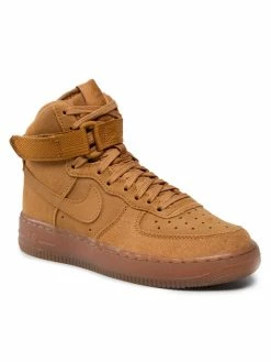 Nike Αθλητικά Παπούτσια Air Force 1 High Lv 8 3 (GS) CK0262 700 Κίτρινο