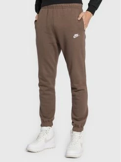 Nike Άνδρες Παντελόνια Φόρμας Παντελόνι φόρμας Sportswear Club BV2737 Καφέ Regular Fit