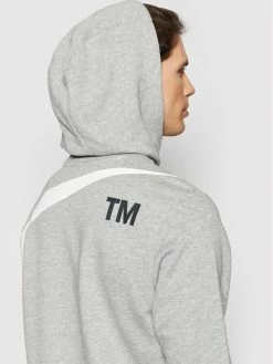 Nike Άνδρες Μπλούζες Χωρίς Φερμουάρ Μπλούζα Sportwear Swoosh DH1027 Γκρι Standard Fit -Nike Εκπτώσεις unnamed file 281