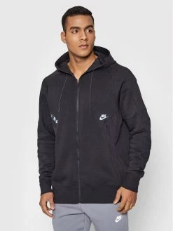 Nike Άνδρες Μπλούζες Με Κουκούλα Μπλούζα Sportswear DJ5080 Μαύρο Regular Fit