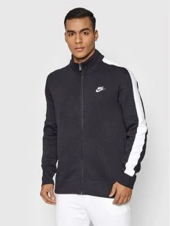Nike Άνδρες Μπλούζες Με Φερμουάρ Μπλούζα Sportswear DD7010 Μαύρο Regular Fit