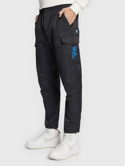 Nike Άνδρες Υφασμάτινα Παντελόνια Παντελόνι υφασμάτινο DM6869 Γκρι Regular Fit