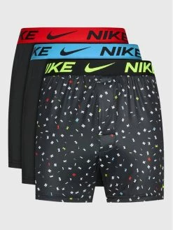 Nike Άνδρες Μπόξερ Σετ μποξεράκια 3 τμχ Dri-Fit Essential 0000KE1214 Μαύρο