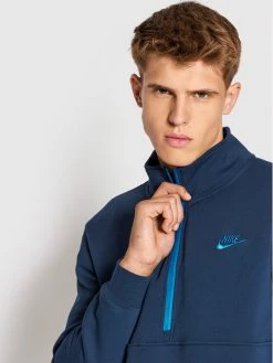 Nike Άνδρες Μπλούζες Χωρίς Φερμουάρ Μπλούζα Sportswear Club DD4732 Σκούρο μπλε Standard Fit -Nike Εκπτώσεις unnamed file 3113