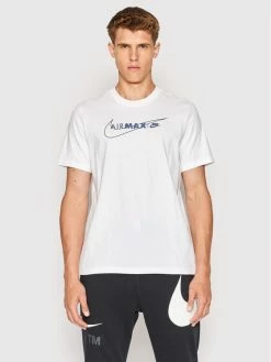 Nike Άνδρες T-shirts T-Shirt Air Max DJ5070 Λευκό Standard Fit