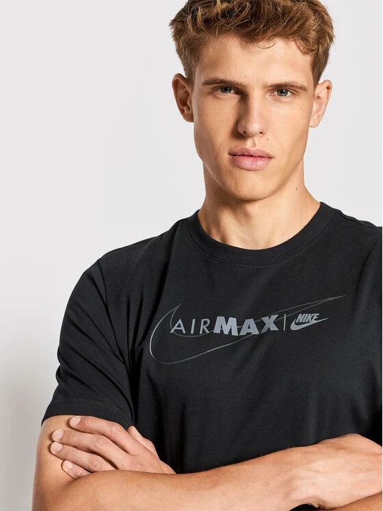 Nike Άνδρες T-shirts T-Shirt Air Max DJ5070 Μαύρο Standard Fit 4 Nike Άνδρες T-shirts T-Shirt Air Max DJ5070 Μαύρο Standard Fit - Image 4