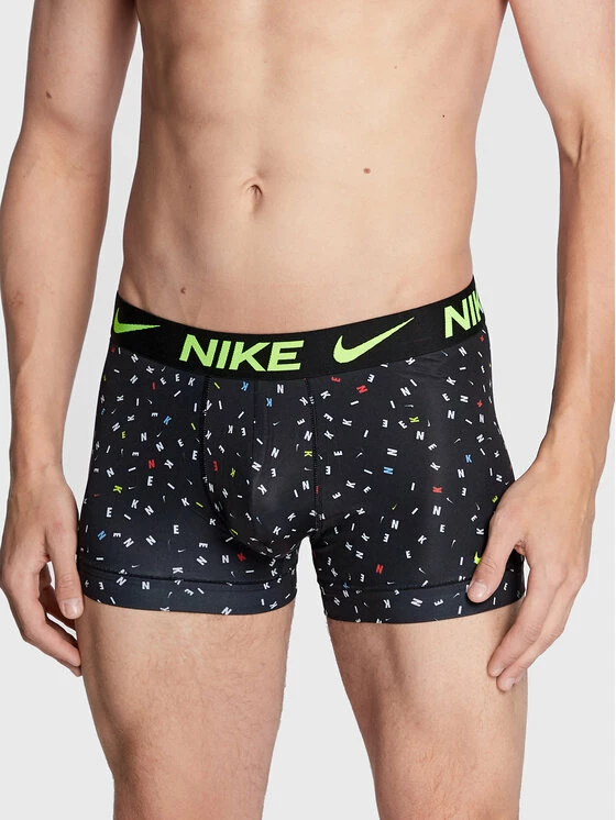 Nike Άνδρες Μπόξερ Σετ μποξεράκια 3 τμχ Dri-Fit Essential 0000KE1156 Μαύρο 1 Nike Άνδρες Μπόξερ Σετ μποξεράκια 3 τμχ Dri-Fit Essential 0000KE1156 Μαύρο
