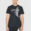 Nike Άνδρες T-shirts T-Shirt Jordan Air DH8924 Μαύρο Regular Fit