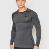 Nike Άνδρες Μπλουζάκια Τεχνικά Φανελάκι τεχνικό Pro Dri-Fit DD1990 Γκρι Tight Fit