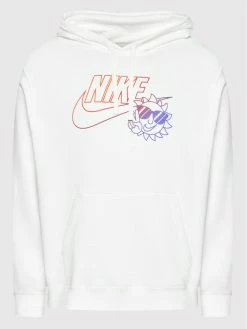 Nike Άνδρες Μπλούζες Χωρίς Φερμουάρ Μπλούζα Sportswear DN5200 Λευκό Regular Fit -Nike Εκπτώσεις unnamed file 3308