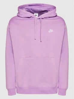 Nike Άνδρες Μπλούζες Χωρίς Φερμουάρ Μπλούζα Sportswear Club BV2654 Μωβ Regular Fit -Nike Εκπτώσεις unnamed file 3353