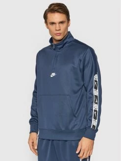 Nike Άνδρες Μπλούζες Χωρίς Φερμουάρ Μπλούζα Sportswear DM4674 Σκούρο μπλε Regular Fit