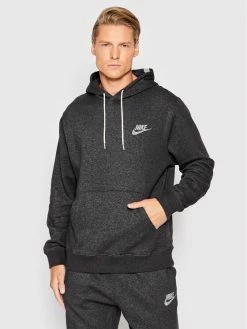 Nike Άνδρες Μπλούζες Χωρίς Φερμουάρ Μπλούζα Sportswear DM5624 Γκρι Standard Fit