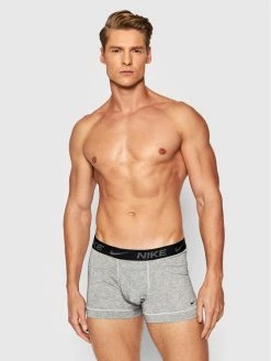 Nike Άνδρες Μπόξερ Σετ μποξεράκια 2 τμχ. Dri-Fit ReLuxe 0000KE1077 Γκρι -Nike Εκπτώσεις unnamed file 3751