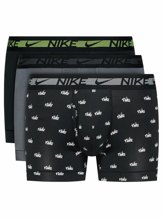 Nike Άνδρες Μπόξερ Σετ μποξεράκια 3 τμχ Trunk 3Pk 0000KE1029 Μαύρο 1 Nike Άνδρες Μπόξερ Σετ μποξεράκια 3 τμχ Trunk 3Pk 0000KE1029 Μαύρο