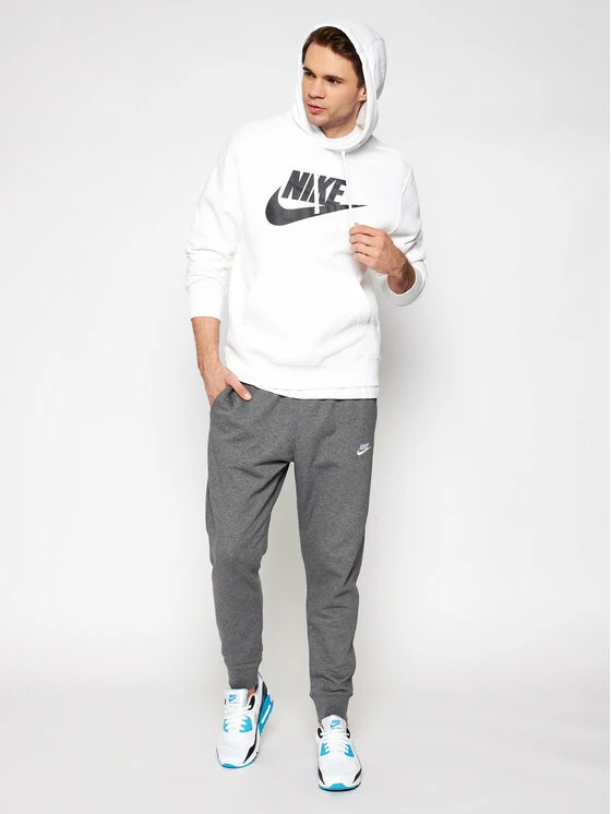 Nike Άνδρες Μπλούζες Χωρίς Φερμουάρ Μπλούζα Sportswear Club BV2973 Λευκό Standard Fit 2 Nike Άνδρες Μπλούζες Χωρίς Φερμουάρ Μπλούζα Sportswear Club BV2973 Λευκό Standard Fit - Image 2