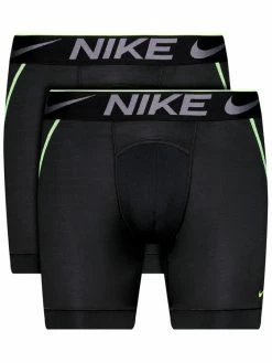 Nike Άνδρες Μπόξερ Σετ μποξεράκια 2 τμχ. Breathe Micro 0000KE1020 Μαύρο