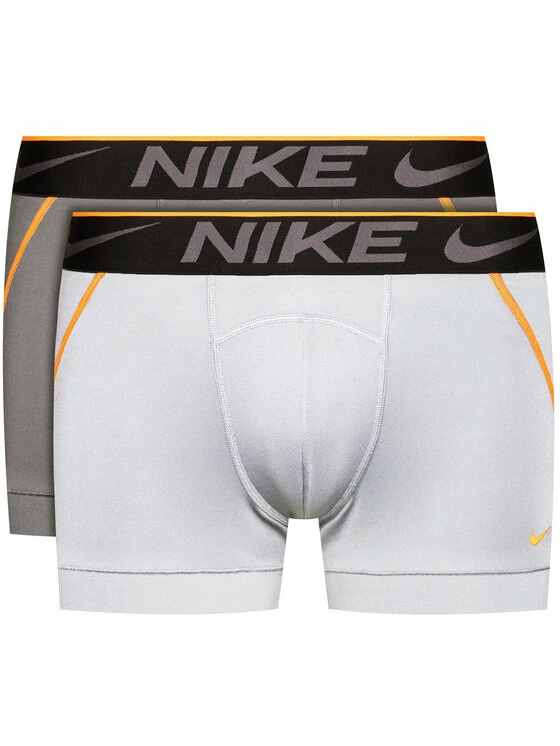 Nike Άνδρες Μπόξερ Σετ μποξεράκια 2 τμχ. Breathe Micro 0000KE1019 Γκρι 1 Nike Άνδρες Μπόξερ Σετ μποξεράκια 2 τμχ. Breathe Micro 0000KE1019 Γκρι