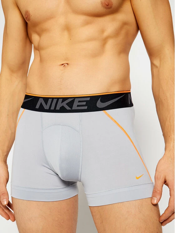 Nike Άνδρες Μπόξερ Σετ μποξεράκια 2 τμχ. Breathe Micro 0000KE1019 Γκρι 2 Nike Άνδρες Μπόξερ Σετ μποξεράκια 2 τμχ. Breathe Micro 0000KE1019 Γκρι - Image 2