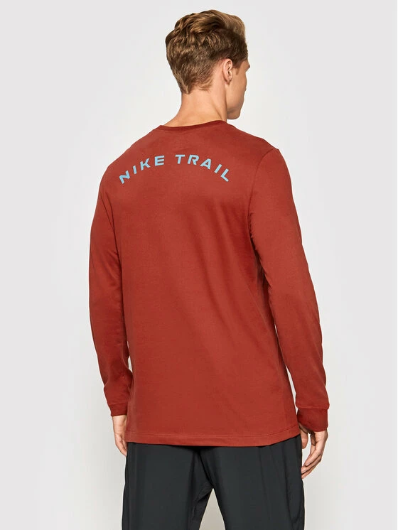 Nike Άνδρες Μακρυμάνικα Longsleeve Trail CZ9821 Μπορντό Standard Fit 3 Nike Άνδρες Μακρυμάνικα Longsleeve Trail CZ9821 Μπορντό Standard Fit - Image 3