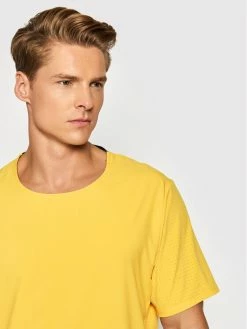 Nike Άνδρες Μπλουζάκια Τεχνικά Φανελάκι τεχνικό Rise 365 CZ9050 Κίτρινο Standard Fit -Nike Εκπτώσεις unnamed file 412