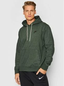 Nike Άνδρες Μπλούζες Χωρίς Φερμουάρ Μπλούζα Sportswear DA0680 Πράσινο Standard Fit