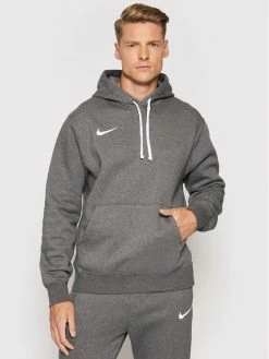 Nike Άνδρες Μπλούζες Χωρίς Φερμουάρ Μπλούζα Team Club 20 CW6894 Γκρι Regular Fit