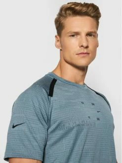 Nike Άνδρες T-shirts T-Shirt Tech Pack CU3764 Μπλε Standard Fit -Nike Εκπτώσεις unnamed file 458