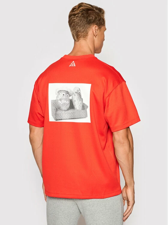 Nike Άνδρες T-shirts T-Shirt All Conditions Gear CU0098 Κόκκινο Regular Fit 3 Nike Άνδρες T-shirts T-Shirt All Conditions Gear CU0098 Κόκκινο Regular Fit - Image 3