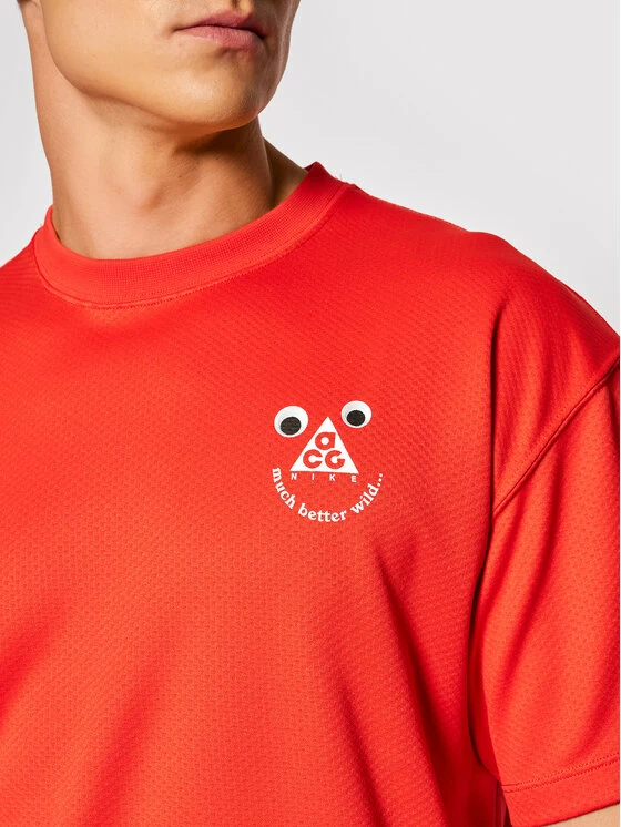 Nike Άνδρες T-shirts T-Shirt All Conditions Gear CU0098 Κόκκινο Regular Fit 4 Nike Άνδρες T-shirts T-Shirt All Conditions Gear CU0098 Κόκκινο Regular Fit - Image 4