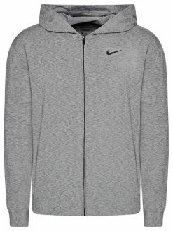 Nike Άνδρες Μπλούζες Τεχνικές Μπλούζα τεχνική Dri-Fit BQ2864 Γκρι Regular Fit -Nike Εκπτώσεις unnamed file 495