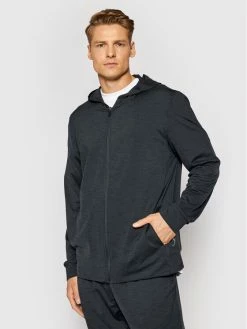 Nike Άνδρες Μπλούζες Τεχνικές Μπλούζα τεχνική Yoga Dri-FIT CZ2217 Μαύρο Standard Fit