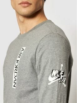 Nike Άνδρες Μακρυμάνικα Longsleeve Air Jordan CN3504 Γκρι Standard Fit -Nike Εκπτώσεις unnamed file 540