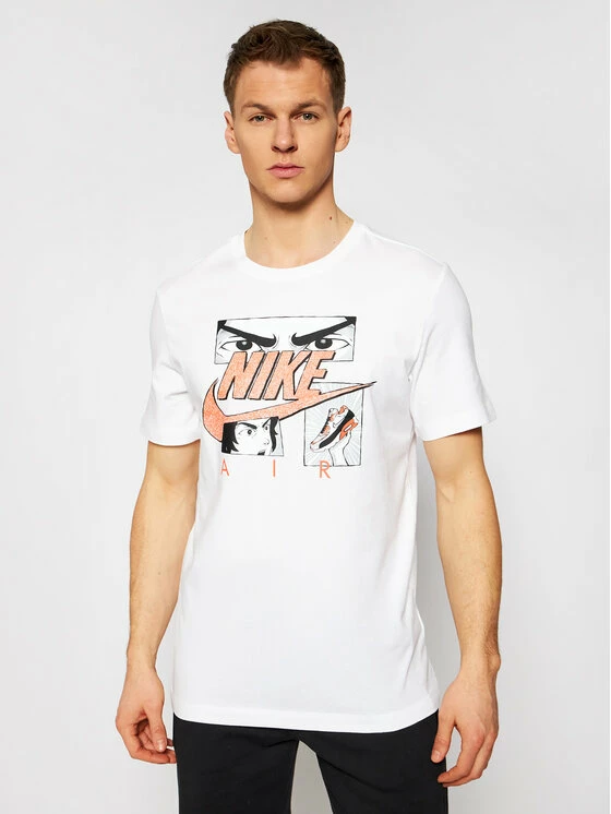 Nike Άνδρες T-shirts T-Shirt Sportswear DB6151 Λευκό Standard Fit 1 Nike Άνδρες T-shirts T-Shirt Sportswear DB6151 Λευκό Standard Fit