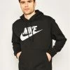 Nike Άνδρες Μπλούζες Χωρίς Φερμουάρ Μπλούζα Sportswear Club BV2973 Μαύρο Standard Fit