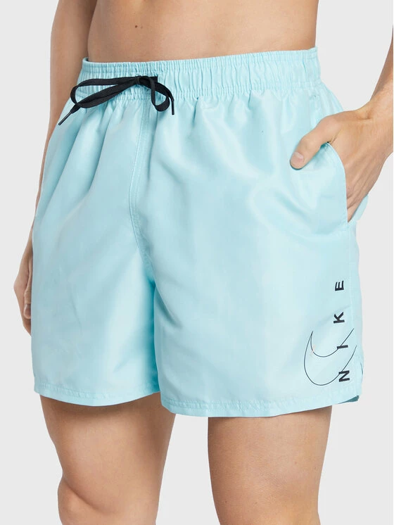 Nike Άνδρες Boardshorts Σορτς κολύμβησης Swoosh Break 5" NESSC601 Μπλε Regular Fit 1 Nike Άνδρες Boardshorts Σορτς κολύμβησης Swoosh Break 5" NESSC601 Μπλε Regular Fit