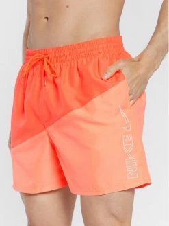 Nike Άνδρες Boardshorts Σορτς κολύμβησης NESSC492 Πορτοκαλί Regular Fit