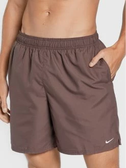 Nike Άνδρες Boardshorts Σορτς κολύμβησης Essential Volley NESSA559 Καφέ Regular Fit