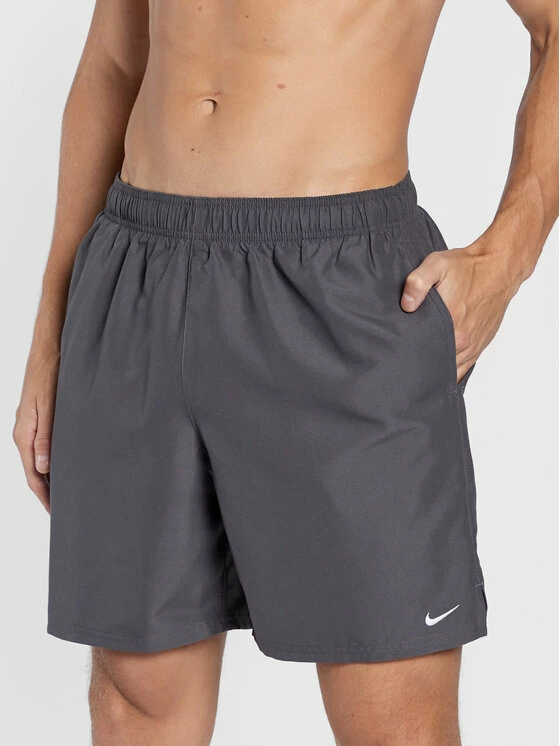 Nike Άνδρες Boardshorts Σορτς κολύμβησης Volley NESSA559 Γκρι Regular Fit 1 Nike Άνδρες Boardshorts Σορτς κολύμβησης Volley NESSA559 Γκρι Regular Fit