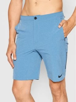 Nike Άνδρες Boardshorts Σορτς κολύμβησης Hybrid 9" NESSC515 Μπλε Regular Fit