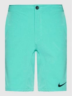 Nike Άνδρες Boardshorts Σορτς κολύμβησης Hybrid 9" NESSC515 Πράσινο Regular Fit -Nike Εκπτώσεις unnamed file 648